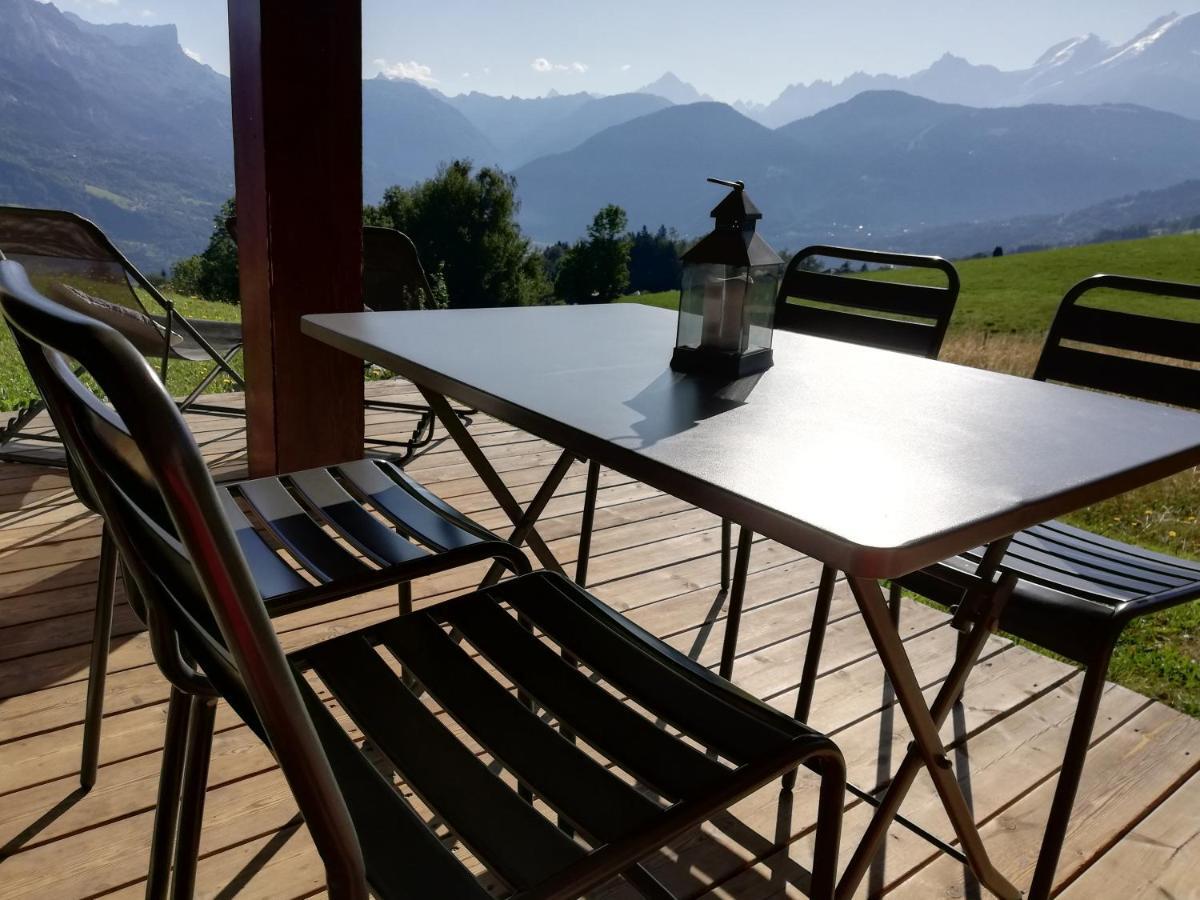 Rez De Chaussee Tres Calme Vue Mont-Blanc Combloux Eksteriør bilde